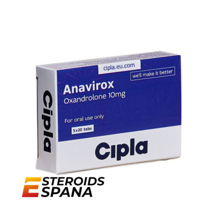 Oxandrolona Cipla Anavirox 10 mg (20 tab)