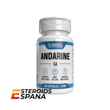 Andarine (S4) Biaxol Supplements 25 mg (60 cáps)