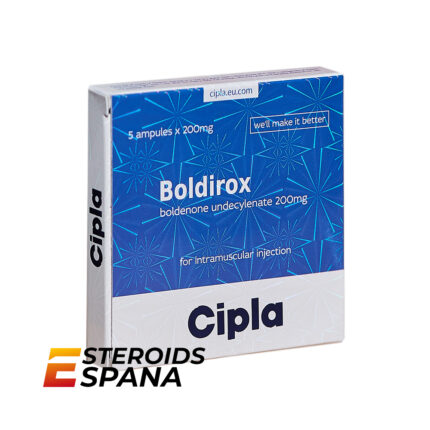 Undecilenato de Boldenona Cipla Boldirox 200 mg/ml (5 ampollas)