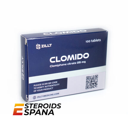 Citrato de Clomifeno Zillt Medicine Clomido 25 mg (25 tab)