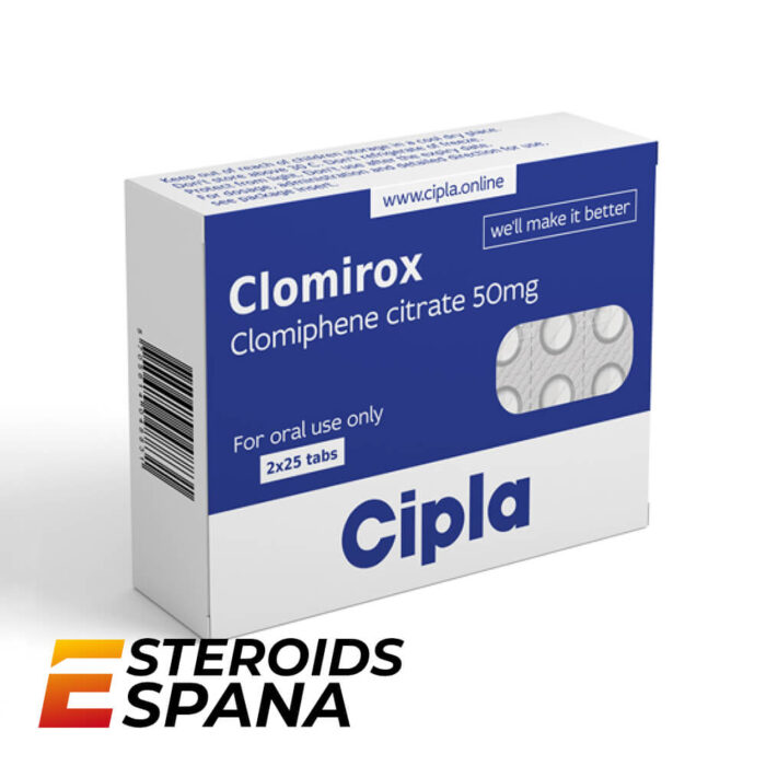 Citrato de Clomifeno Swiss Remedies Clomiphene 25 mg (100 tab) Citrato de Clomifeno Cipla Clomirox 50 mg (20 tab) - Imagen 1