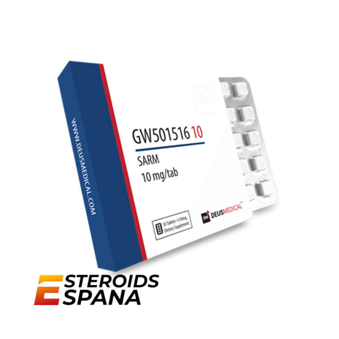 Cardarine (GW501516) Deus Medical 10 mg (50 tab) Cardarine (GW501516) Deus Medical 10 mg (50 tab) - Imagen 1