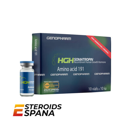 Hormonas de crecimiento Genopharm HCG Somatropin 100 IU