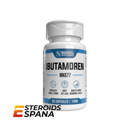 Ibutamoren (MK677) Biaxol Supplements 10 mg (60 cáps)