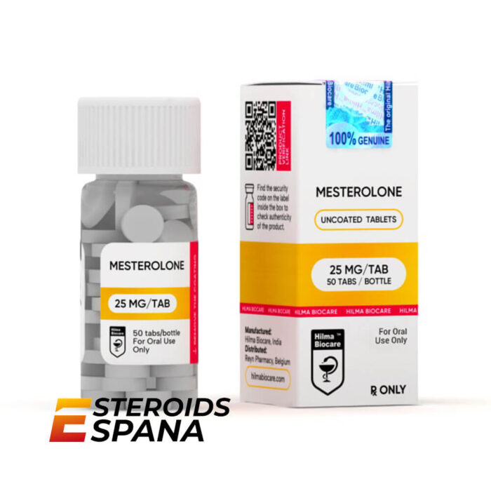 Mesterolona Hilma Biocare Mesterolone 25 mg (50 tab) Mesterolona Hilma Biocare Mesterolone 25 mg (50 tab) - Imagen 1