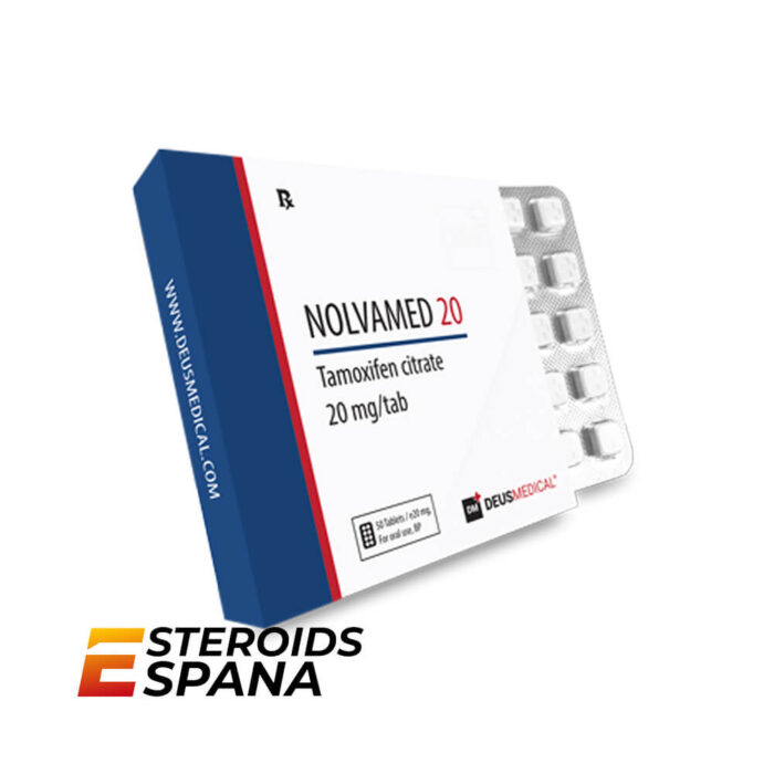 Tamoxifeno Deus Medical Nolvamed 20 mg (50 tab) Tamoxifeno Deus Medical Nolvamed 20 mg (50 tab) - Imagen 1
