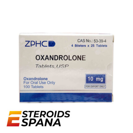 Oxandrolona ZPHC Oxandrolone 10 mg (100 tab)