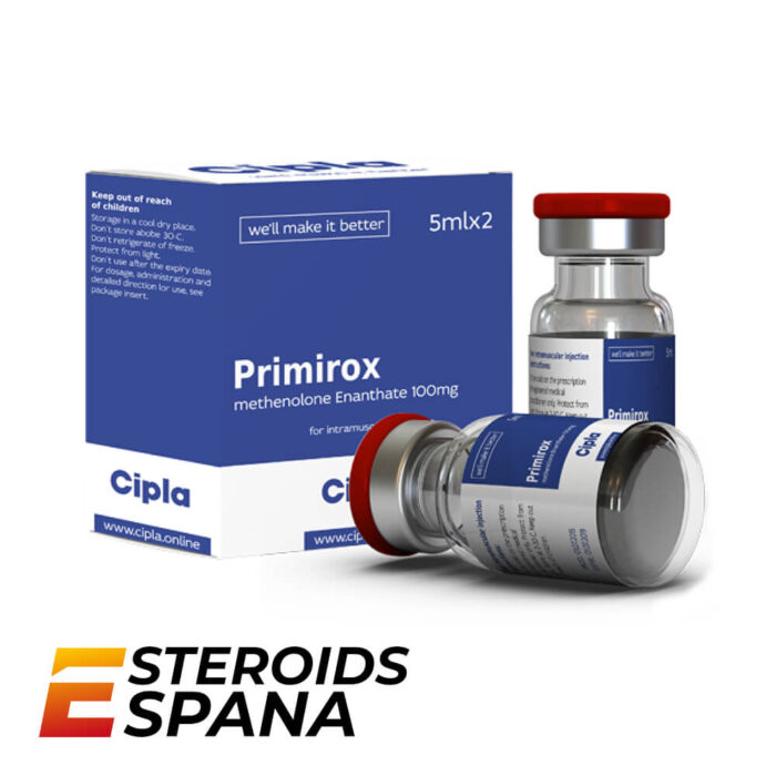 Enantato de Metenolona ZPHC Methenolone Enanthate 100 mg/ml (10 ampollas) Enantato de Metenolona Cipla Primirox 100 mg/ml - Imagen 1