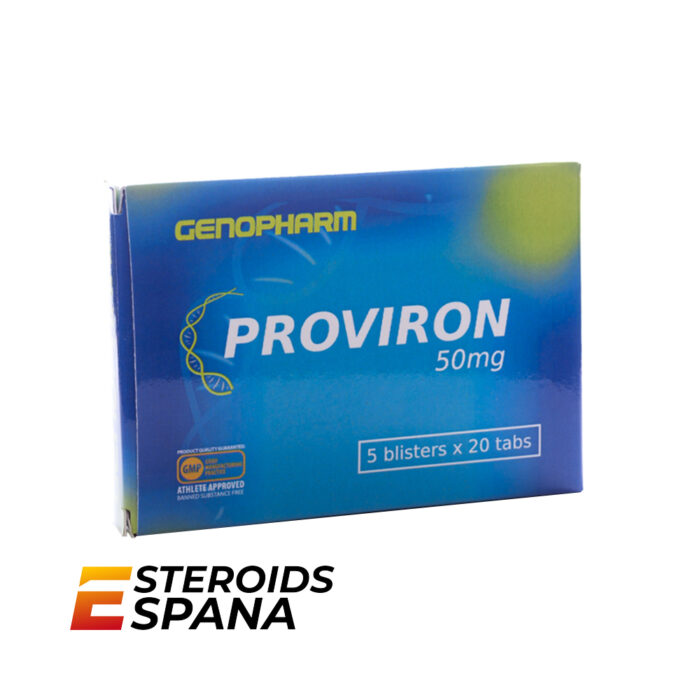 Mesterolona Genopharm Proviron 50 mg (20 tab) - Imagen 1