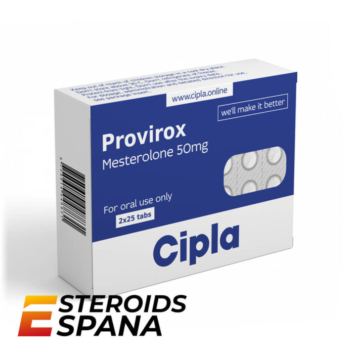Mesterolona Cipla Provirox 50 mg (20 tab) - Imagen 1