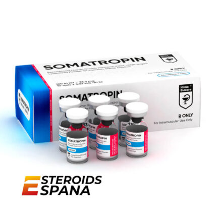 Hormonas de crecimiento Hilma Biocare Somatropin 100 IU (10 botellas)