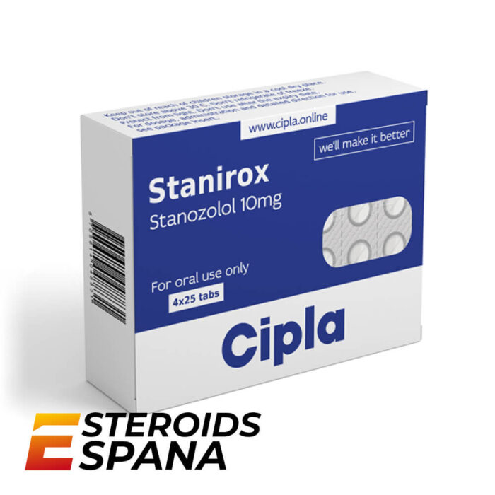 Turinabol Swiss Remedies 10 mg (100 tab) Estanozolol Cipla Stanirox 10 mg (100 tab) - Imagen 1