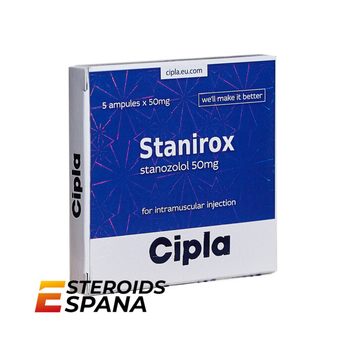 Estanozolol Cipla Stanirox Injection 50 mg/ml (5 ampollas) - Imagen 1