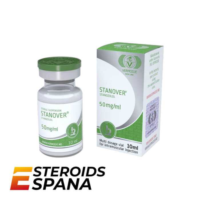 Estanozolol ZPHC Stanozolol Suspension 50 mg/ml (1 ampolla) Estanozolol Vermodje Stanover 50 mg/ml - Imagen 1