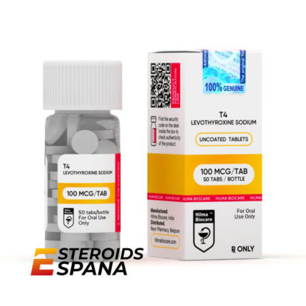 Tiroides Liotironina Hilma Biocare T4-Levothyroxine Sodium 100 mcg (50 tab)