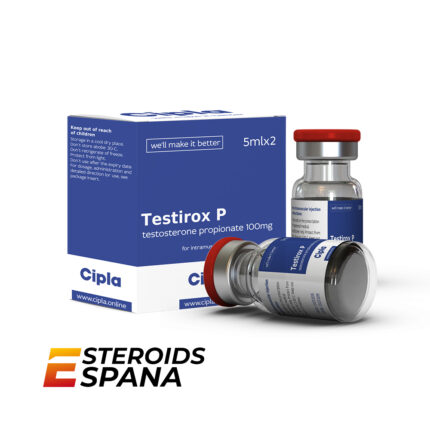 Propionato de Testosterona Cipla Testirox P 100 mg/ml