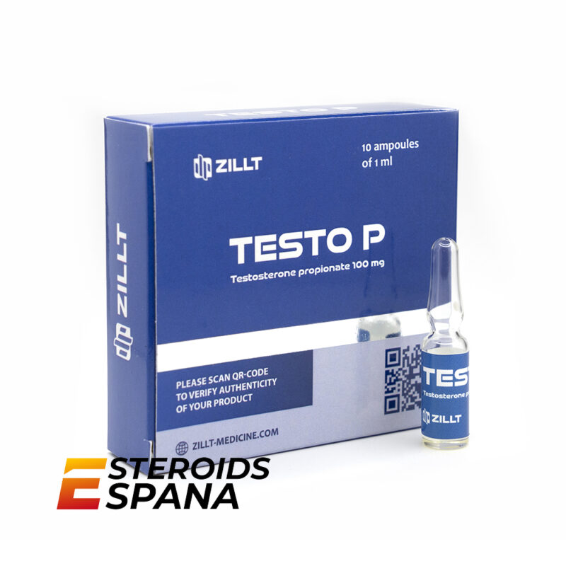 Propionato de Testosterona Zillt Medicine Testo P 100 mg/ml (1 ampolla)