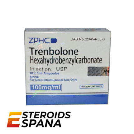 Hexahidrobencilcarbonato de Trembolona ZPHC Trenbolone Hexahydrobenzylcarbonate 100 mg/ml (10 ampollas)