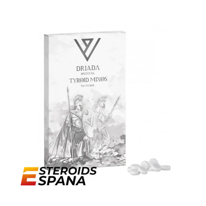 Tiroides Liotironina Driada Medical Tyroid Mixos (T3+T4) 72,5 mg (100 tab) Tiroides Liotironina Driada Medical Tyroid Mixos (T3+T4) 72,5 mg (100 tab) - Imagen 1